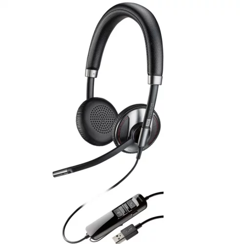 Гарнитура проводная Plantronics Blackwire C725-UC (202580-01) фото 2