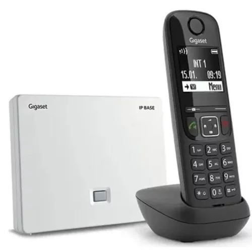 Gigaset [S30852-H3124-R101] AS690IP BASE RUS черный