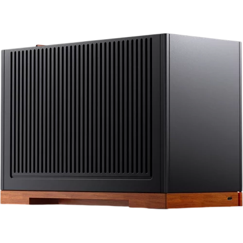 Корпус без блока питания/ Case JONSBO T9, Micro-Tower, no fan, 1xUSB-C 3.2, SFX PSU Support, mITX Black (T9-5.0 BLACK)