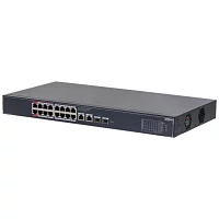 Коммутатор Dahua 20-Port Cloud Managed Gigabit Switch with 16-Port PoE (DH-SG4020LP)