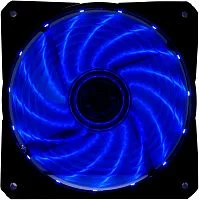 Вентилятор для корпуса Digma DFAN-LED-BLUE RGB 120х120x25 черный 3-pin 4-pin (Molex) 23дБ Ret