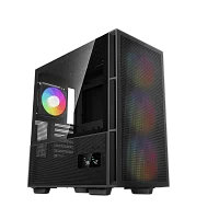 Корпус Deepcool CH560 DIGITAL без БП, боковое окно (закаленное стекло)[R-CH560-BKAPE4D-G-1]