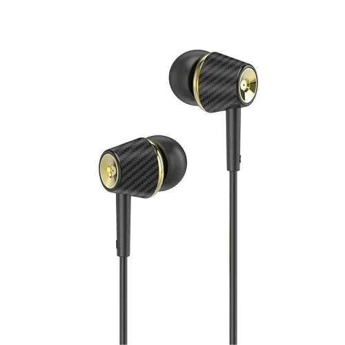 HOCO M70/ Наушники + микрофон/ Кнопка ответа/ 1.2м/ 3.5 mm jack/ Black (HC-17412) фото 2