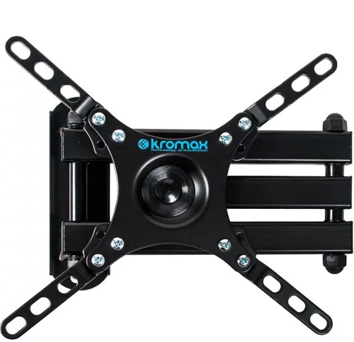 Кронштейн для ТВ KROMAX DIX-13 black (max VESA 200x200 мм., настенный, наклонно-поворотный, max 20 кг) (20262) фото 5