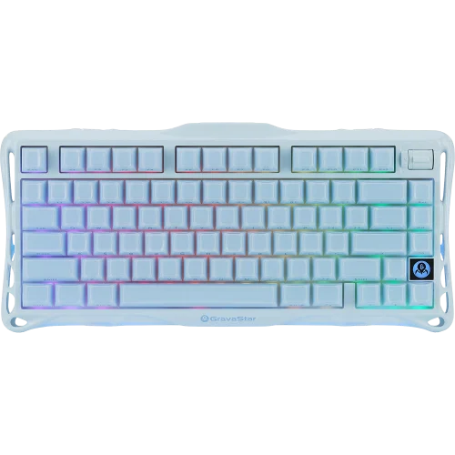 Игровая клавиатура/ Механическая беспроводная клавиатура Gravastar Mercury K1 BLU (6972448923989)