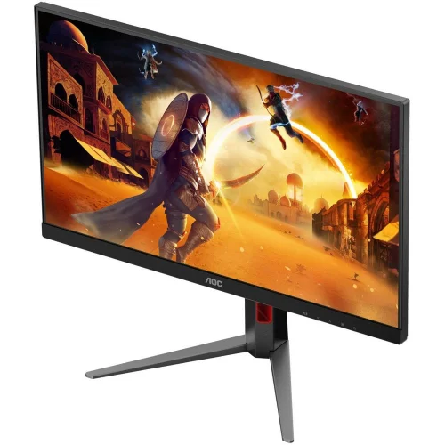 Монитор 27 AOC 27G4HA IPS, 1920x1080, 200Hz, 1ms, 300сd/m, 1000:1, HDR10 | 2xHDMI(2.0), DP(1.4) | HAS, Pivot, Swivel, InPSU, Speakers, Vesa 100, Black/Red фото 5