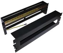 19" панель с DIN-рейкой для установки электроавтоматов, 3U (TWT-CB-DINRL/ 3U) (TWT-CB-DINRL/3U)