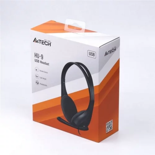 Гарнитура A4Tech HU-9 USB (HU-9 (BLACK)) фото 4