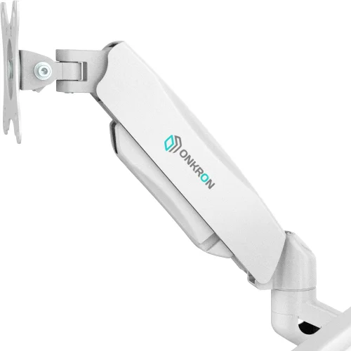 Настольный кронштейн-газлифт для двух мониторов ONKRON G160 белый (G160W) фото 8