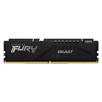 Память оперативная/ Kingston 32GB 5200MT/s DDR5 CL40 DIMM FURY Beast Black XMP (KF552C40BB-32)