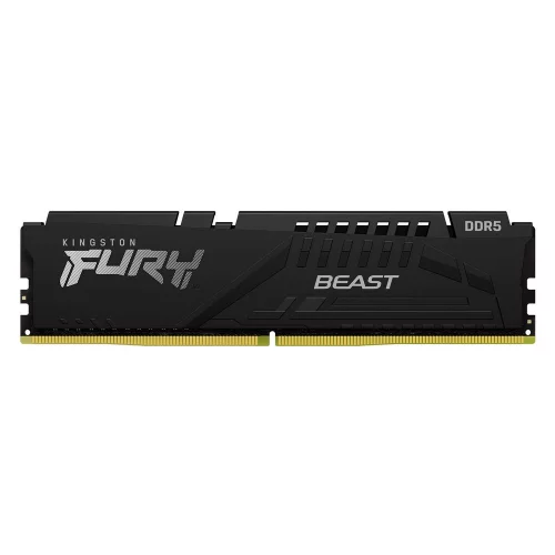 Память оперативная/ Kingston 32GB 5200MT/s DDR5 CL40 DIMM FURY Beast Black XMP (KF552C40BB-32)