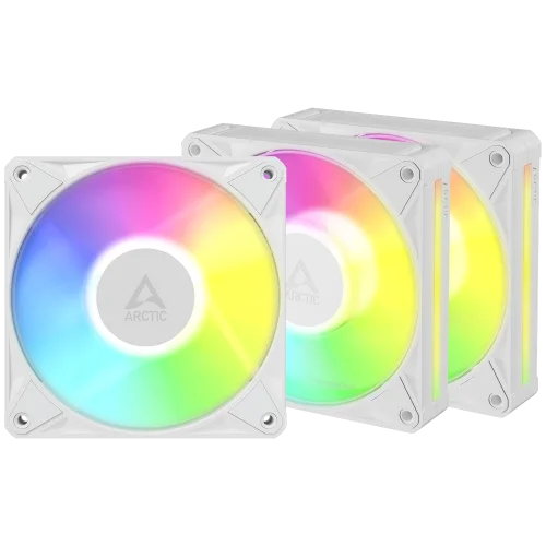 Вентилятор корпусной ARCTIC BioniX P12 A-RGB (White) - 3 Pack (ACFAN00338A)