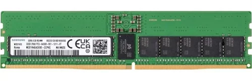 Оперативная память Samsung DDR5 32GB RDIMM 6400 Mbps (2Rx8) ECC Reg 1.1V (M321R4GA3EB2-CCP), 1 year, OEM