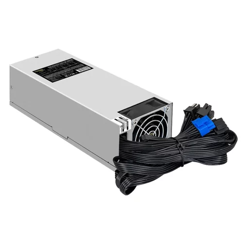 Exegate EX292188RUS Серверный БП 1000W ExeGate ServerPRO-2U-1000ADS (2U, APFC, КПД 87% (80 PLUS Silver), 6cm ball bearing fan, 24pin, 2x(4+4)pin, 2x8pin, 6xSATA, 6xIDE)
