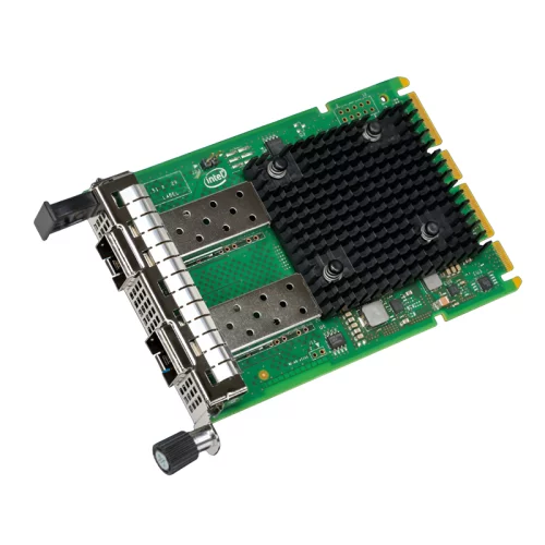 Сетевая карта/ Intel® Ethernet Network Adapter X710-DA2 for OCP 3.0, Dual SFP+ Ports, 10 GBit/ s, OCP 3.0 PCI-E x8 (v3), VMDq, PCI-SIG* SR-IOV Capable, iSCSI,NFS (X710DA2OCPV3)