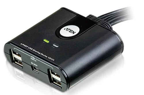 ATEN 4 PORT USB Sharing Device. (US424-AT)
