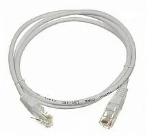 Патч-корд LANMASTER LSZH UTP кат.5e, 3.0 м, серый (LAN-PC45/ U5E-3.0-GY) (LAN-PC45/U5E-3.0-GY)