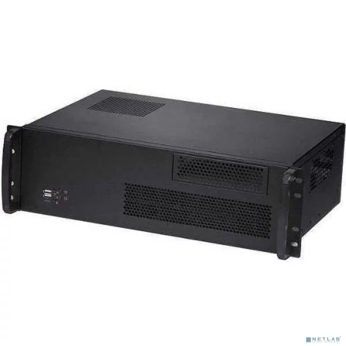 Procase Корпус 3U rear/ front-access server case, черный, без блока питания, глубина 300мм, MB 12