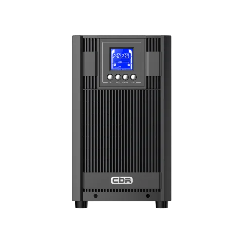 ИБП CBR ESSENCE ESN-3000C Online 3000 VA / 3000 W, Tower, 6 x C13 + 1 x C19 + 1 x TB, LCD, HID-USB, RS232, EPO, SNMP slot/ UPS CBR Online Tower (ESN-3KT-6I-LCHERSC)