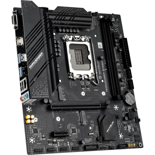 MAXSUN MS-Challenger B760M (Socket 1700, mATX, 2*DDR4, VGA+ HDMI, 3*SATA3, 2*M.2, 1xPCI-E x16 / 1xPCI-E x1, 2*USB 2.0, 4*USB 3.2 Gen1 , LAN 1*1G, RTL) фото 2