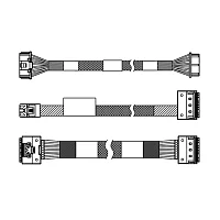 Комплектующие корпусов Lenovo ThinkSystem SR630 V3 M.2 SATA/ x4 NVMe SFF RAID Cable Kit (Cable kit for use with ThinkSystem M.2 SATA/ x4 NVMe 2-Bay Adapter with the use of a separate PCIe RAID adapter) (4X97A88522)