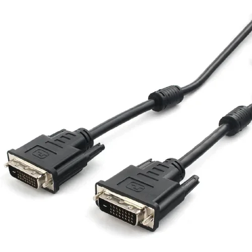 Кабель DVI-D dual link Gembird/ Cablexpert , 25M/ 25M, 1.8м, черный, экран, феррит.кольца, пакет(CC-DVI2-BK-6)
