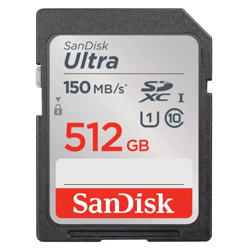 Карта памяти SDXC 512GB UHS-I SDSDUNC-512G-GN6IN SANDISK