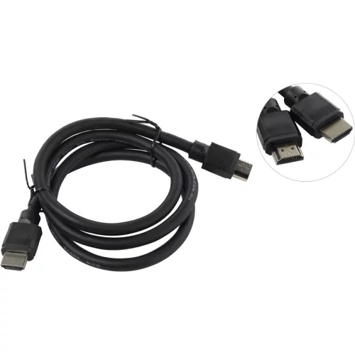 Кабель 1.0m HDMI 1.4, 30/30 AWG, FullHD, Ethernet 10.2 Гбит/с, 3D, экран (4PH-50512)
