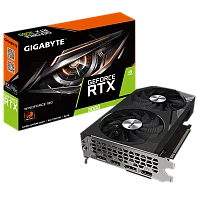 Видеокарта Gigabyte RTX3060 WINDFORCE 12GB GDDR6 192bit 2xDP 2xHDMI 2FAN RTL (GV-N3060WF2-12GD 2.0)
