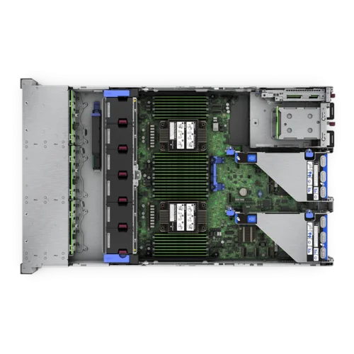 Платформа системного блока с ЦПУ HPE ProLiant DL380 Gen11 8SFF/ Intel Xeon-Silver 4510x2/ 32GBx2 / MR408i-o Gen11 x8 Lanes 4GB Cache OCP SPDM Storage Controller/ 96W Smart Storage Lithium-ion Battery/ Broadcom (P52534-B21-7) фото 4