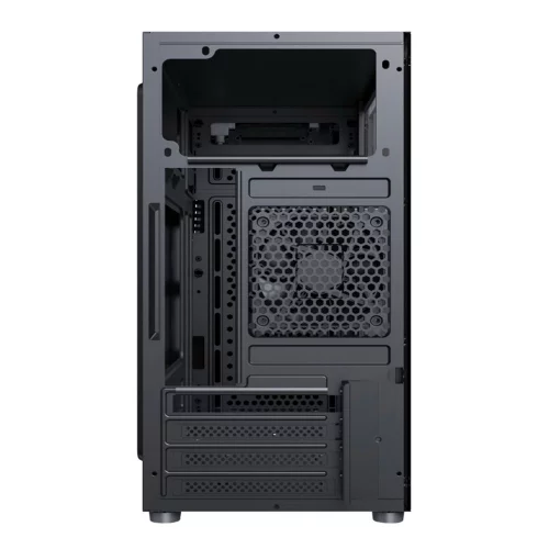 Корпус ACD Coffre 104G mATX, Black, CPU 140mm, VGA 245mm, PSU 285mm, 2x3.5INT, 1x2.5INT, 2xUSB 2.0, 1xUSB 3.0, HD Audio, w/ o FAN, w/ o PSU, TG (MO-TC3G0-000) фото 4