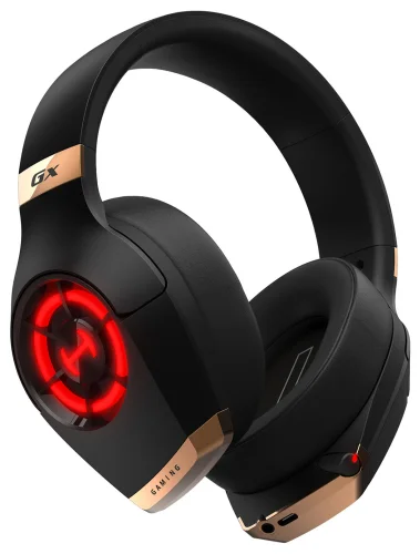 Наушники с микрофоном Edifier GX черный 2м мониторные USB оголовье (GX#MLN) фото 5