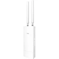 Точка доступа/ AX3000 High Power WiFi 6 Gigabit Outdoor Access Point, 2402Mbps at 5GHz + 574Mbps at 2.4GHz, 1 x Gigabit RJ45, 2 Detachable Antennas, 802.3at/802.3af PoE or 48V passive PoE, IP65 Waterproof, lightning protect (AP3000 OUTDOOR)