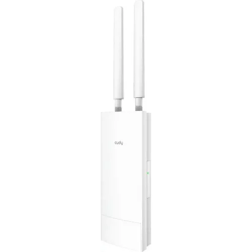 Точка доступа/ AX3000 High Power WiFi 6 Gigabit Outdoor Access Point, 2402Mbps at 5GHz + 574Mbps at 2.4GHz, 1 x Gigabit RJ45, 2 Detachable Antennas, 802.3at/802.3af PoE or 48V passive PoE, IP65 Waterproof, lightning protect (AP3000 OUTDOOR)