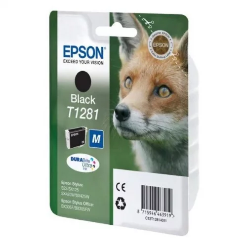 Картридж/ Epson I/C black for S22/SX125 new (C13T12814012)