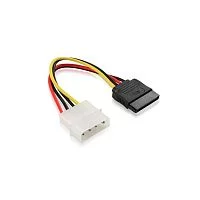 Кабель SATA питания 0.15 m GCR GC- ST201,MOLEX 4pin / SATA 15pin, медь, пакет (GC-ST201)