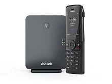 телефон YEALINK W78P (база W70B+трубка W78H) до 10 SIP-аккаунтов, до 10 трубок на базу, до 20 одновременных вызовов, шт (W78P#TRL)