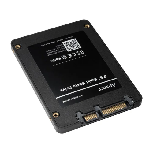Apacer SSD PANTHER AS340X 480Gb SATA 2.5 7mm, R550/ W520 Mb/ s, 3D NAND, IOPS 87K/ 80K, MTBF 1,5M, 280TBW, (AP480GAS340XC-1) фото 2
