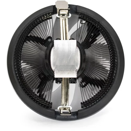 Exegate EX286157RUS Кулер ExeGate Dark Magic EE126R-PWM.RGB (Al black coating, 775/ 1150/ 1151/ 1155/ 1156/ 1200/ 1700/ A­M2/ AM2+/ AM3/ AM3+/ AM4/ FM1/ FM2/ 754/ 939/ 940 TDP 95W,Fan 120mm, PWM, 900-2000RPM,Hydro be фото 5