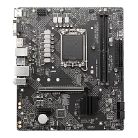 Материнская плата/ MB MSI INTEL H610 s1700, 2xDDR4(64GB), D-SUB/HDMI 2.1/DP, 1xPCIe 4.0x16, 1xPCIe 3.0, 1xLAN, 4xSATA 6Gb/s, 1xM.2, 1xM.2 E key, 2xUSB 3.2, 4xUSB 2.0, 1xPS/2, mATX (PRO H610M-G DDR4)
