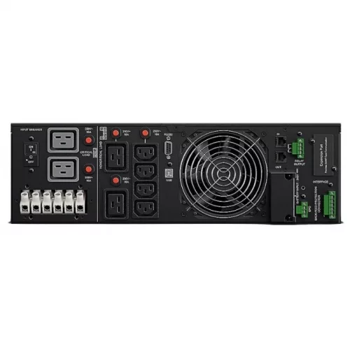 ИБП Online CyberPower 10000VA/10000W USB/RS-232/Dry/EPO/SNMPslot/RJ11/45/без ВБМ (4 IEC С13, 4 IEC C19, 1 Hardwire Terminal Block), 0.8х0.6х0.3м., 25кг./ UPS Online CyberPower OL10KERT3UPM 10000VA/10000W USB/RS-232/Dry/EPO/SNMPslot/RJ11/45/ без ВБМ (8 IEC фото 4