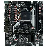 Материнская плата/ MB AFOX AMD A320 AM4, 2xDDR4(32GB), 1xPCIe 3.0x16, 1xPCIe x1, 1xMPCIe, 1xHDMI, 1xD-Sub, 1xLAN(1GbE), 4xSATA, 1xM.2, 2xUSB 3.0, 2xUSB 2.0, 2xPS/2, mATX (A320D4-MA5-V2)