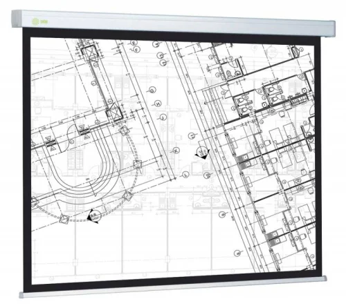 Экран Cactus Wallscreen CS-PSW-124x221 124.5 x 221см 16:9 настенно-потолочный рулонный белый