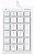 Клавиатура проводная Dareu LK22 White, цифровой блок, LK22 WHITE (LK22 WHITE)
