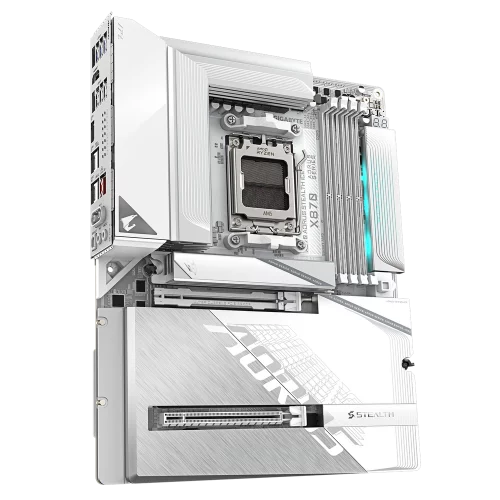 Материнская плата Gigabyte X870 AORUS STEALTH ICE, RTL фото 4