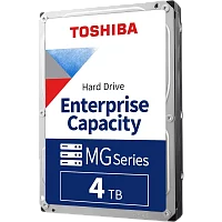 Жесткий диск Toshiba Enterprise HDD 3.5" SATA 4TB, 7200 rpm, 512MB buffer, 512e/4Kn, MG10ADA400E, 1 year