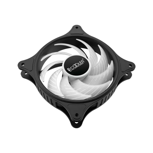 Кулер для корпуса/ Case Cooler PCCooler FX 120 ARGB BK 3 IN 1 (120x120x25mm, 4-pin PWM, ARGB, 52.79CFM, 33.2dBA, 2000RPM, Black, 3pcs) фото 3