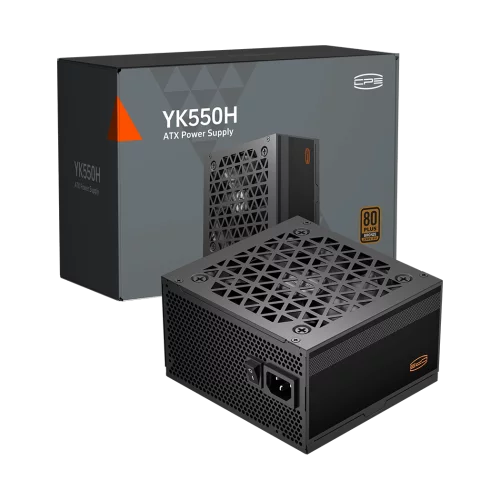 Блок питания ПК/ Power Supply PCCooler, 550W 80+ Bronze (ATX, ATX 2.52, Non-modular, 1x24(20+4)pin 550mm, 1xCPU(4+4)pin 650mm, 1xPCIe*2 8(6+2)pin 500+120mm, 4xSATA*3+MOLEX4pin*1, Active, 120x120mm, 14 (P3-YK550H-B1H) фото 8