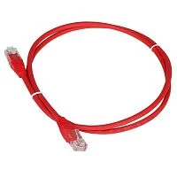 Патч-корд TWT UTP кат.5e 2 м красный (TWT-45-45-2.0-RD)