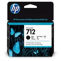 Картинка Картридж HP 712 80 мл черный (3ED71A) 